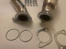 Load image into Gallery viewer, Luxma Exhaust UPGRADED DownPipe test pipe for 370Z G37 Q50 Q60 VQ37HR Resonated
